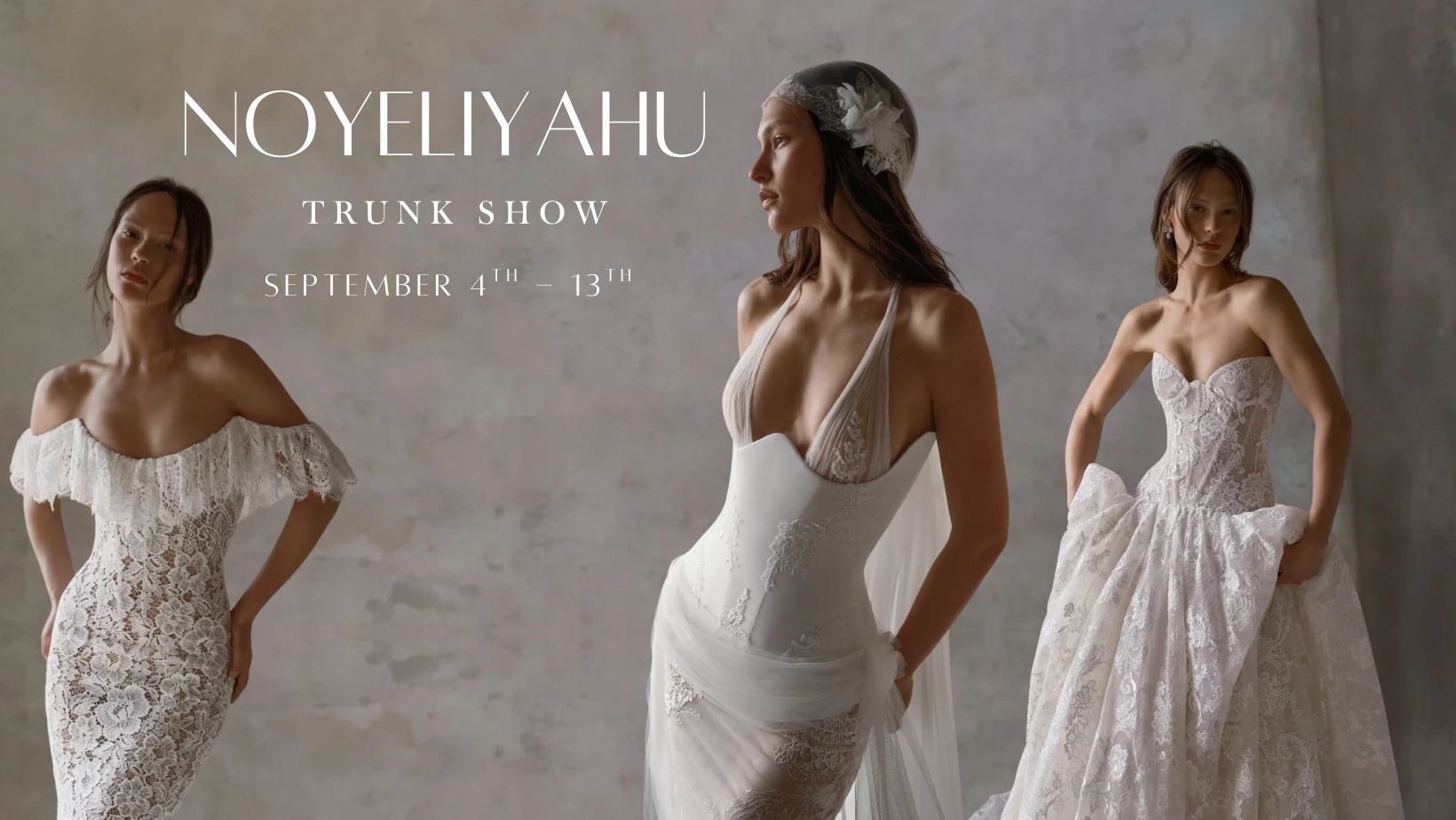 Noyeliyahu Trunk Show Pavane Couture Bridal Noyeliyahu Trunk Show Pavane Couture Tampa St Pete Florida